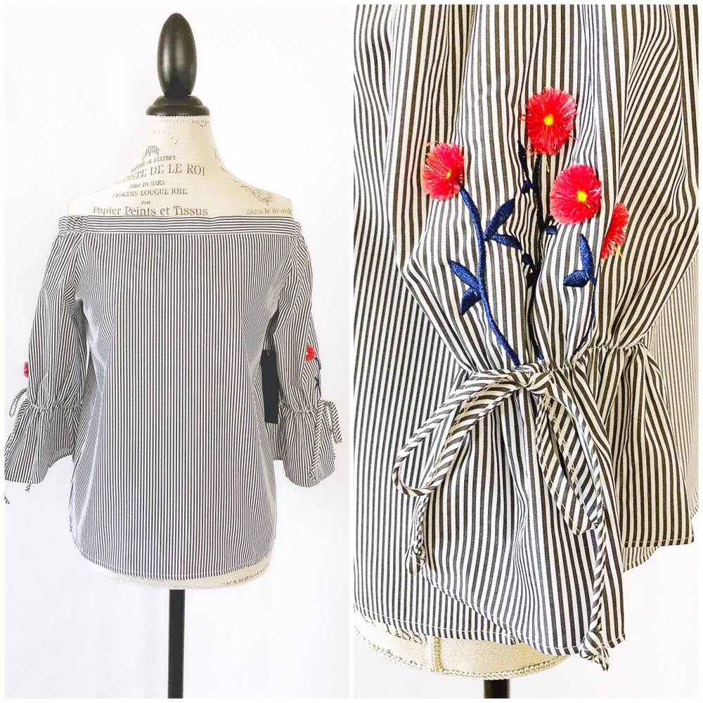 * FINAL PRICE * Adorable Top with Sleeve Detail